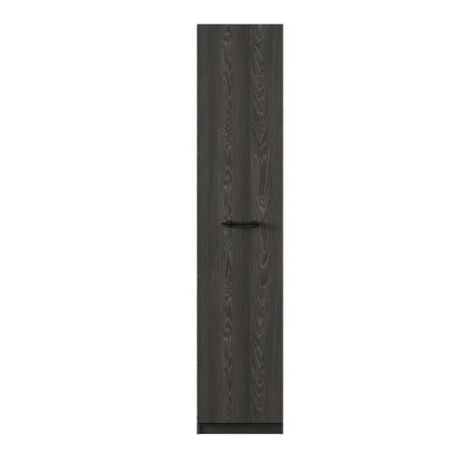 Еднокрилна врата за гардероб PLUS  - тъмен дъб