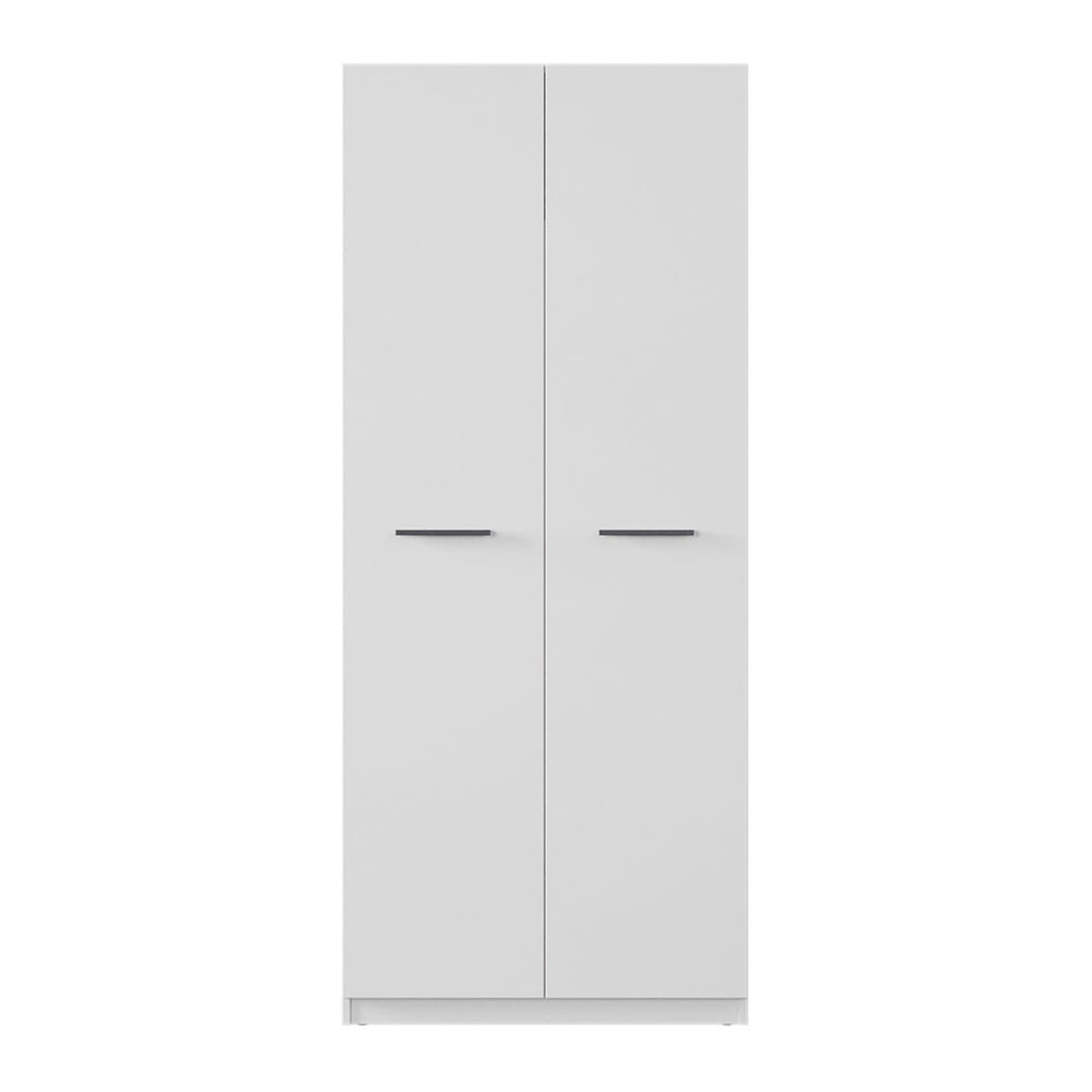 Двукрилна врата за гардероб PLUS  - бял