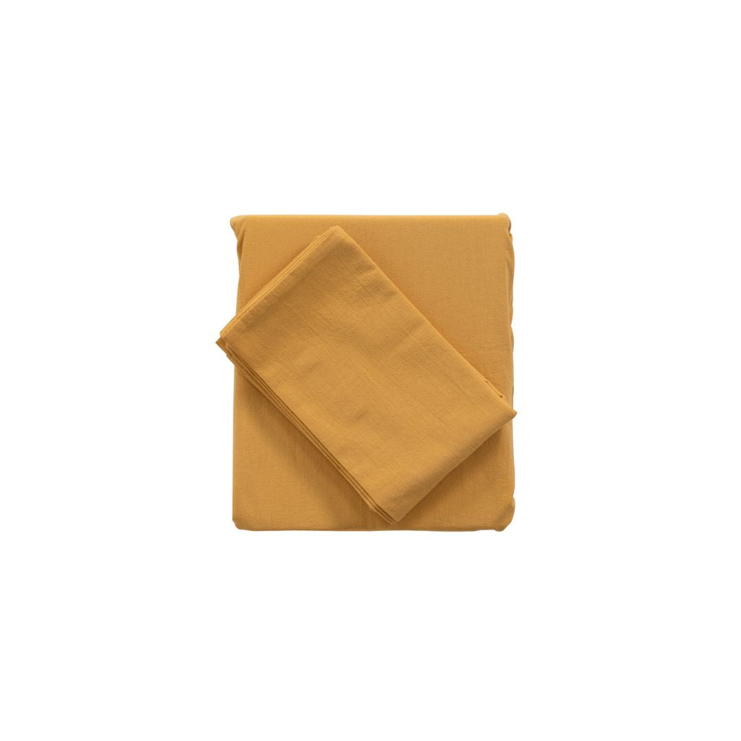 Комплект чаршафи Pearl Baby Saffron (70x140 см)