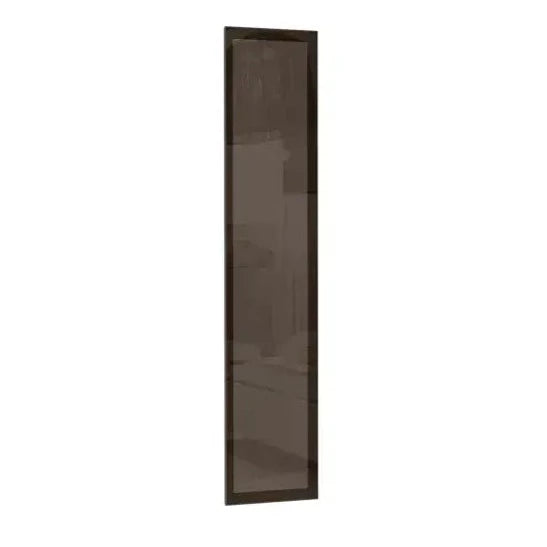 Еднокрилна стъклена врата за гардероб Plus (45 см) - Антрацит
