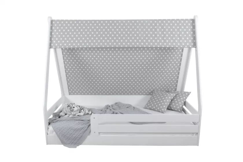 Тента за детско легло палатка Montessori - Grey