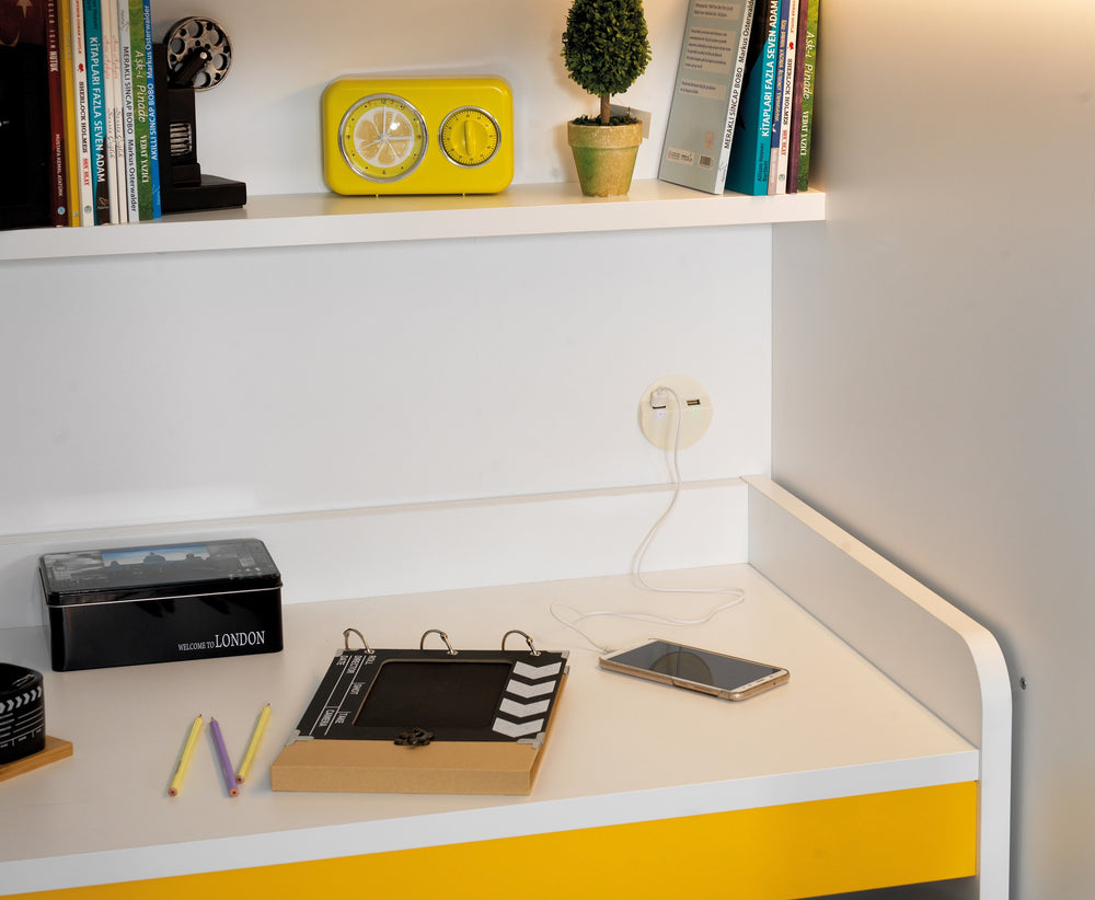 Ученическо малко бюро Neo Yellow