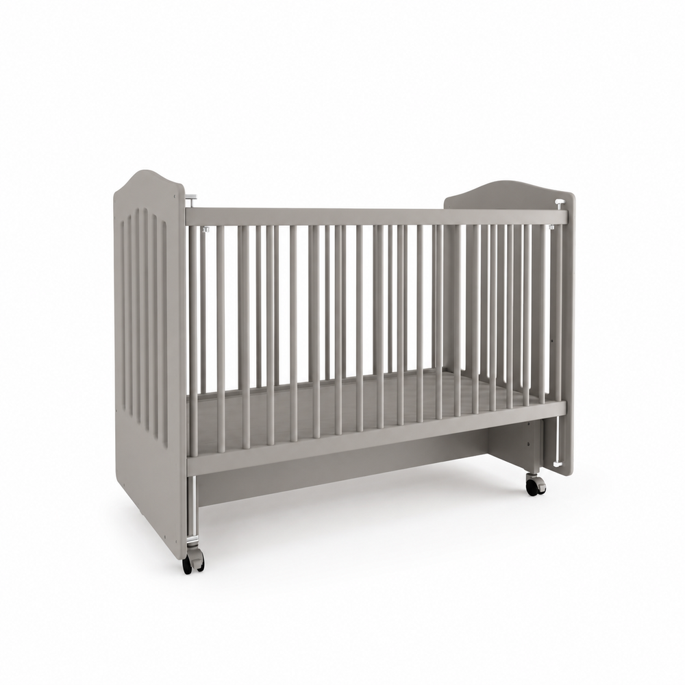 Бебешка кошара Sofy grey (60x120 см) с практична и подредена визия