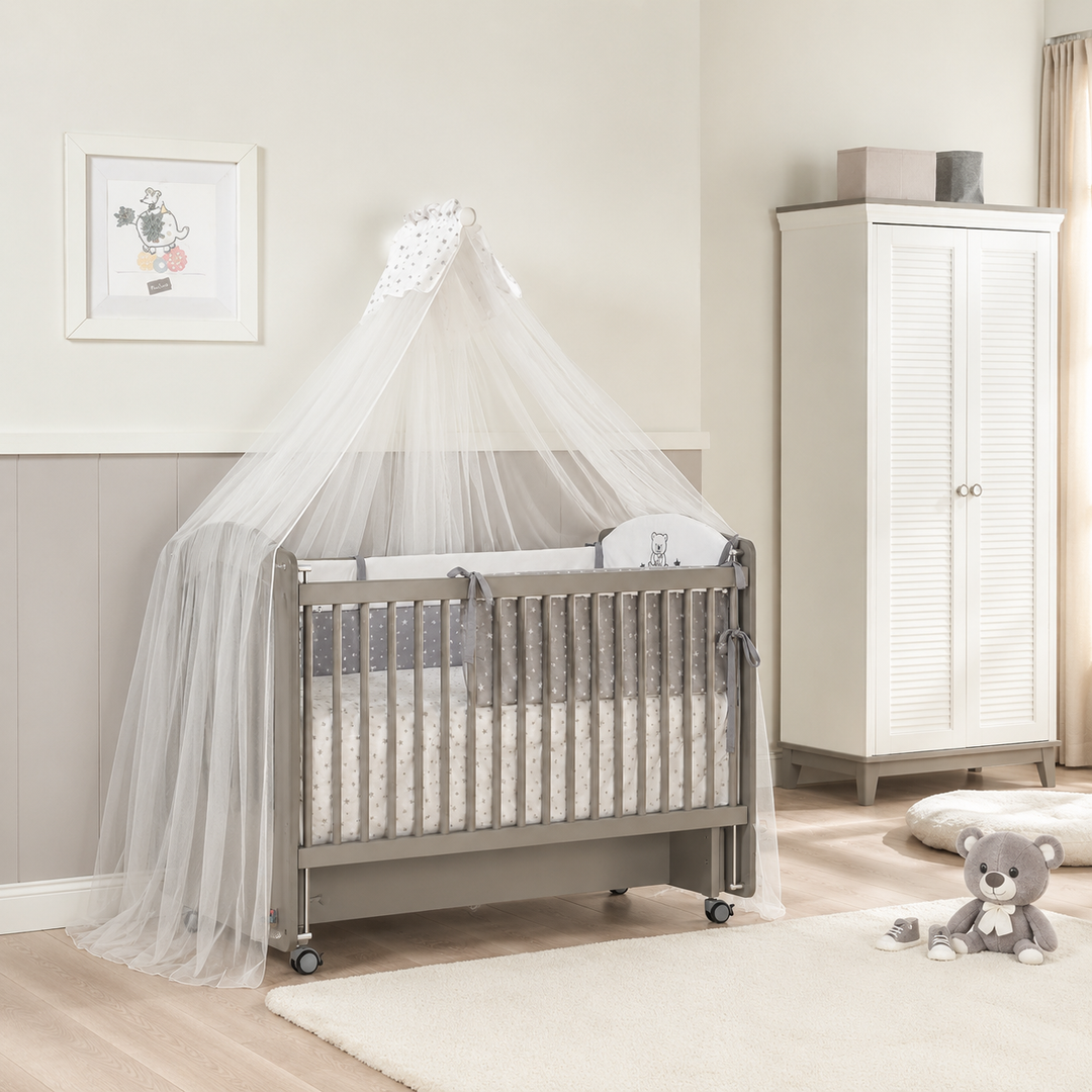 Бебешка кошара Sofy grey (60х120)
