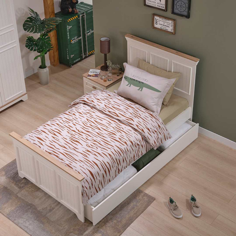 Чекмедже Cream 90x190 см с изчистена светла визия