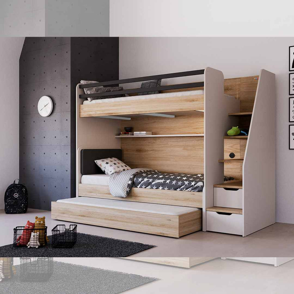 Детско легло New Options (90x200 см) като част от обзавеждане за детска стая