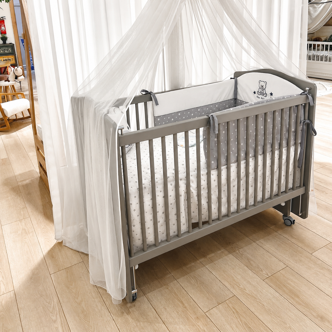 Бебешка кошара Sofy grey (60х120)