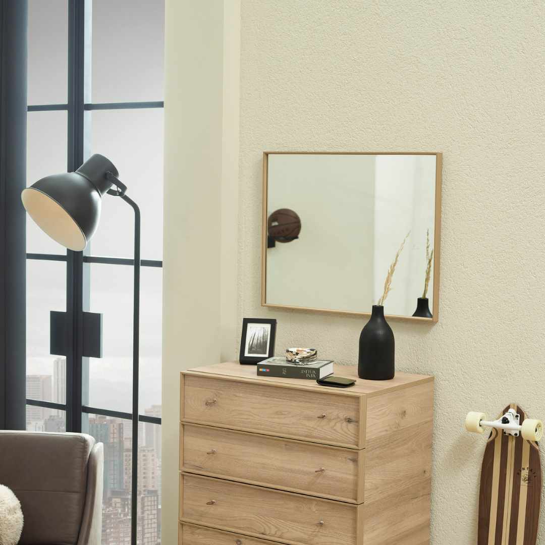 Огледало за скрин Origami с изчистен модерен дизайн